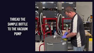 Oil Sampling - 55 Gallon Drum - Vacuum Pump