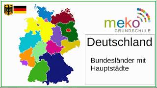 Deutschland und seine bundesländer - ein lernvideo der
meko-grundschule