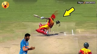 Top 10 Deadly Bouncers On Face In Cricket History Ever