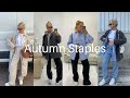 Autumn Staples / capsule wardrobe 2021