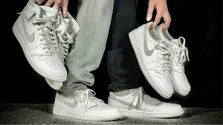 MENSとWMNSと85を徹底比較！予想外の事実が！？【スニーカーレビュー】NIKE AIR JORDAN 1 LOW OG “NEUTRAL GREY”【review & on feet】