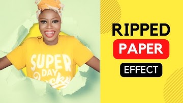 How to create Ripped Paper Effect in Canva (For Free)