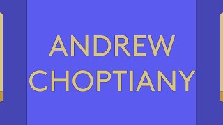 100 Day Studio: Andrew Choptiany - 'Future Narratives'