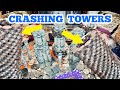 CRASHING TOWERS Inside The High Limit Coin Pusher Jackpot WON MONEY ASMR