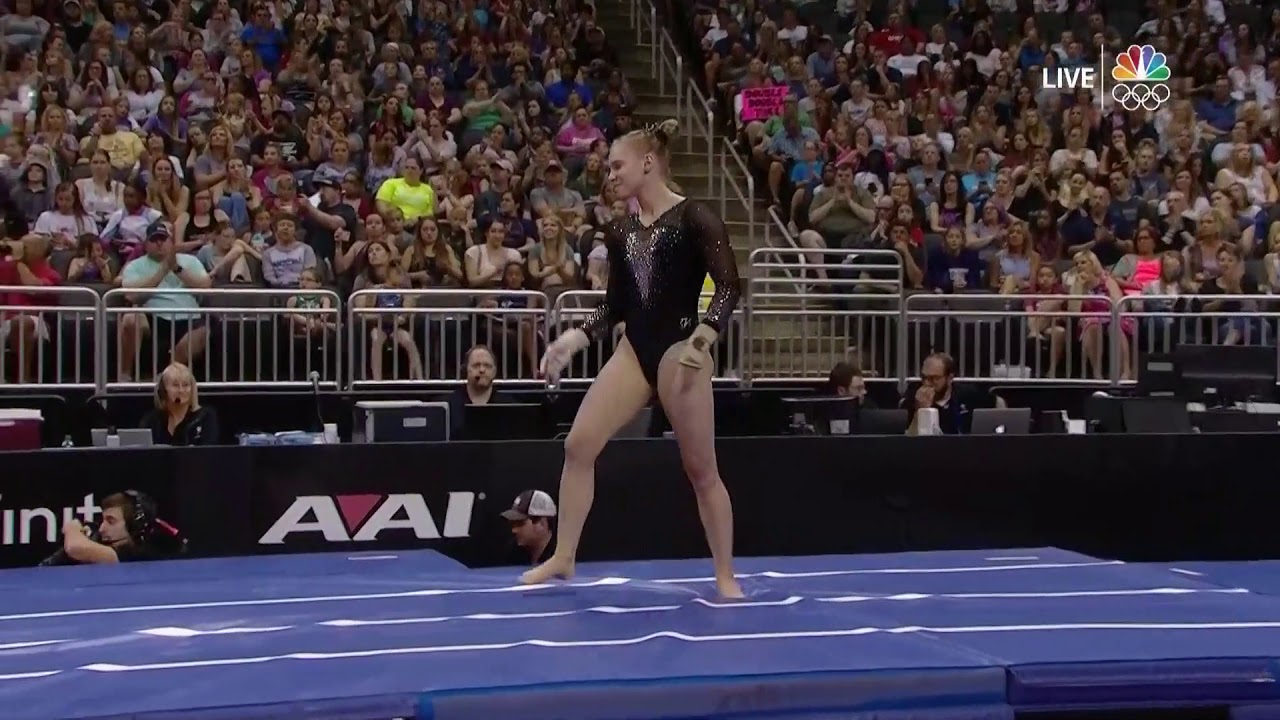 Jade Carey Vault 2 2019 U.S. Gymnastics Championships Senior