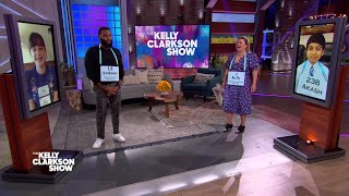 The Kelly Clarkson Show | Kelly and Akash Team Up in Funny Spelling Bee 2020