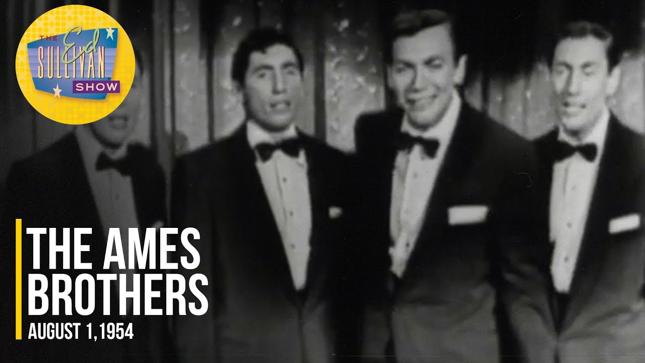 The Ames Brothers "The Man With The Banjo" on The Ed Sullivan Show