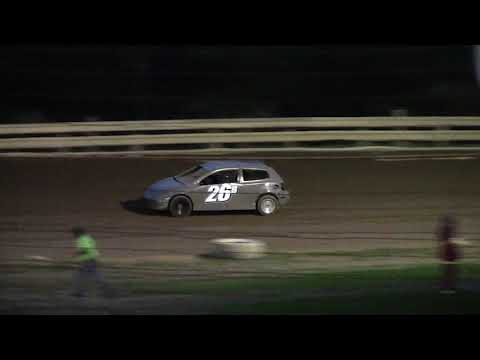 Hummingbird Speedway (9-10-22): Sunny 106 Four-Cylinder Heat Race #2
