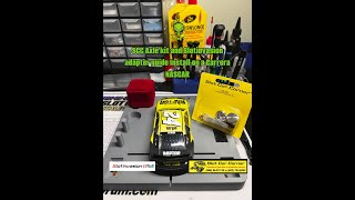 SCC Axle kit and SI Guide adapter install on a Carrera NASCAR