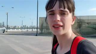 Walking Around The National Flag Square, Baku, Azerbaijan