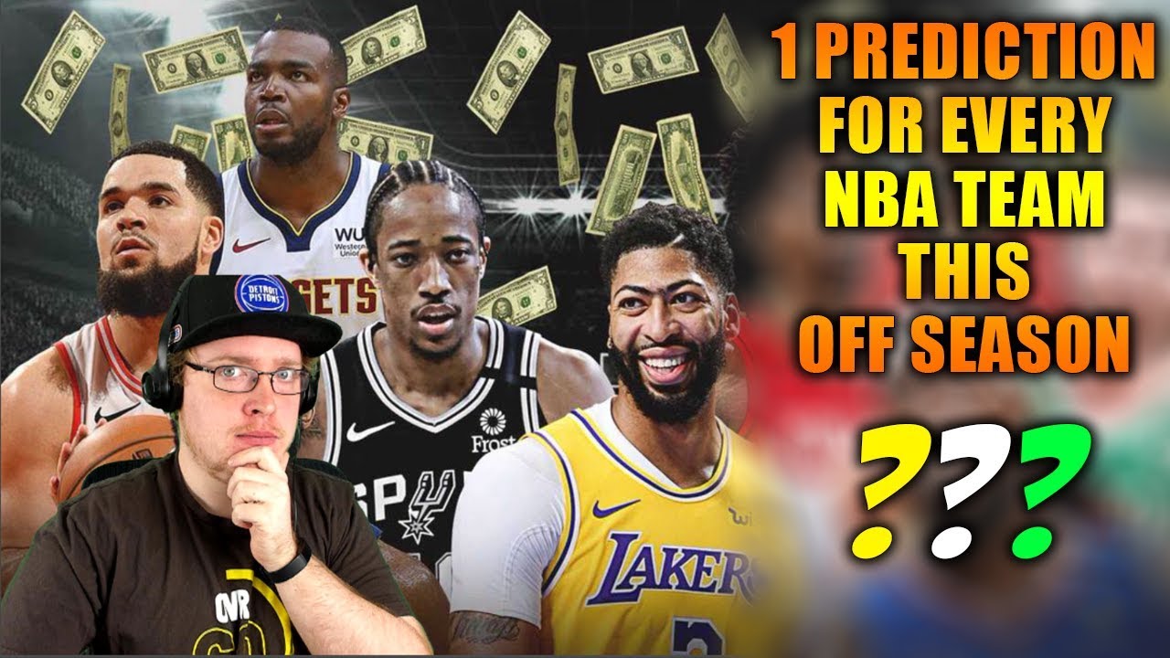 Reacting To 1 Prediction for Every Team in 2020 NBA Free