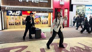 HONGDAE K-POP SOLO BUSKING (BEOUR CREW) - [YENA feat. 미료] Anyone But You