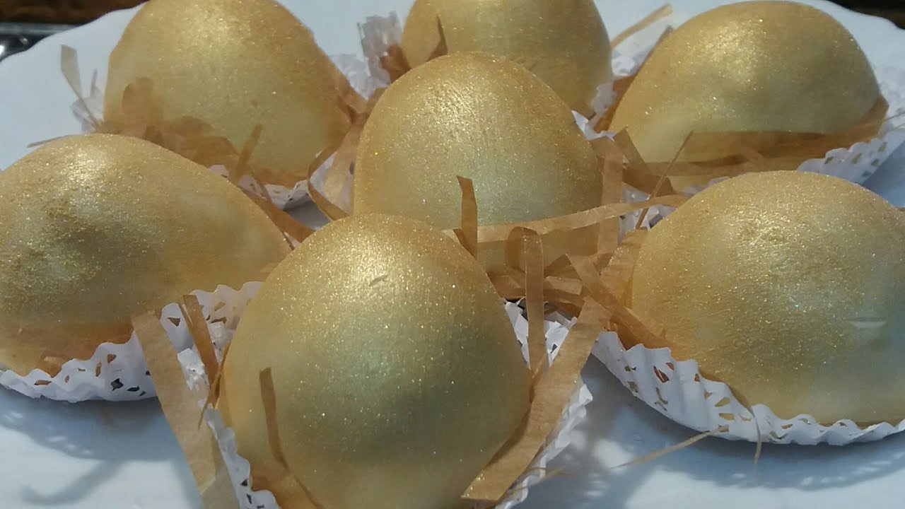 حلويات العيد ❤حلوة البيضة سهلة واقتصادية محشية بالحلقوم ولا اروع