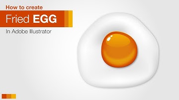 How to create fried egg in adobe illustrator
