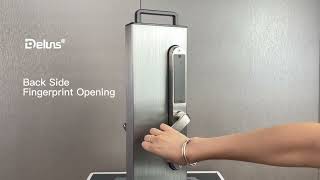 Double Side Fingerprint SMART Lock With TTLOCK App Deluns DBFT01