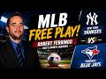 Yankees vs Blue Jays 6/13/26 MLB Best Bets | MLB Picks and Predictions - Robert Ferringo - DocSports