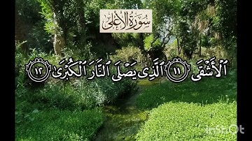  تلاوة خاشعة لسورة الأعلى بصوت الشيخ عبد الرحمن مسعد، بصوت يلامس القلوب ويشرح الصدر.