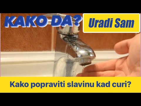 Video: Uradi sam zamjena slavine. Zamjena slavine u kuhinji: upute korak po korak