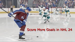 Tips and Tricks on how to score in NHL 24!