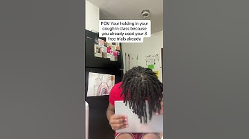 POV: you hold on your cough in class #explore #funny #shortsfeed