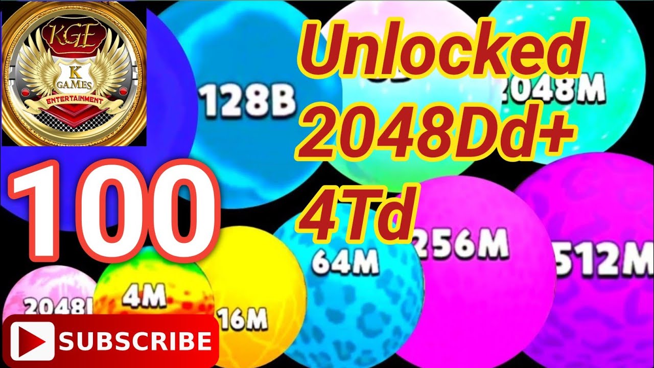 Blob Merge 3D New Skin Unlock 2048Dd+4Td Gameplay  Part 100 (android-ios)@K Games Entertainment