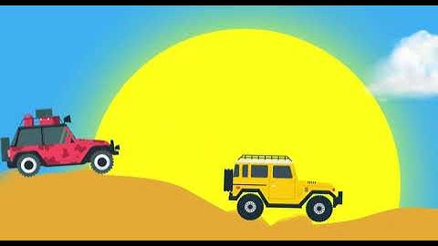 after effects: Newton plugin. car animate