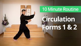 DahnMuDo: Energy Circulation Footwork Forms 1 & 2 (Unki Bohyung) | 10 Minute Daily Routines