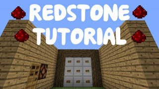 Minecraft 1.12: Redstone Tutorial - Bow & Arrow Keypad Lock!