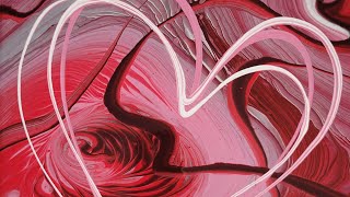 (514) Spill The Love: Mesmerizing Valentine's Acrylic Pouring  Fluid Art How to for your Honey!