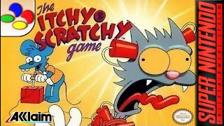 Longplay of The Itchy & Scratchy Game