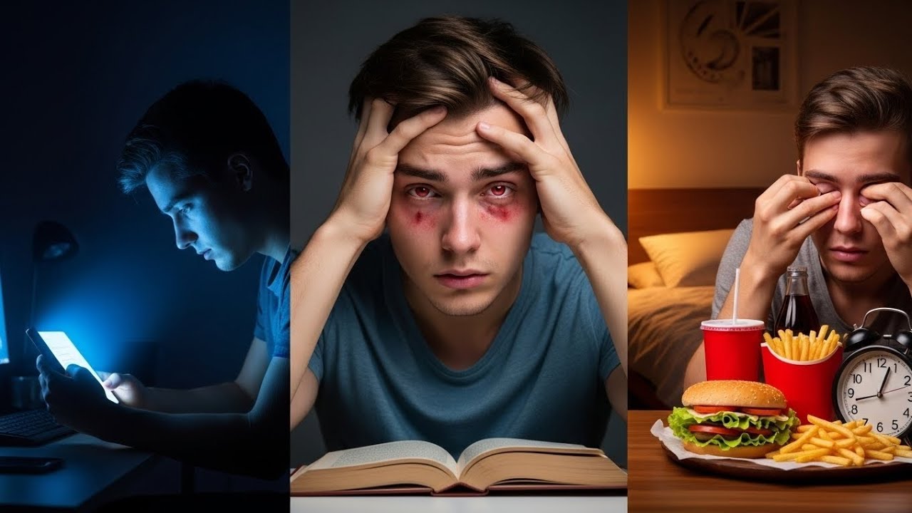 Bad Habits That Damage Your Eyes😳