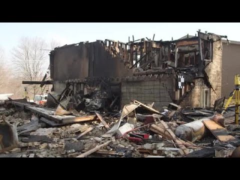 NTSB video of Akron plane crash scene