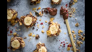 Les Granolas De Jenny - Banana, Vegan Homemade Nutella Granola Snack