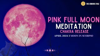 April 2024 Full Moon Guided Meditation I Pink Full Moon I Moon in Scorpio I To My Angel Mocha