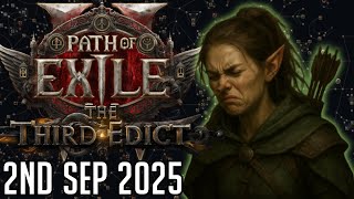 PoE2 Third Edict - The Ultimate PooPoo Build - 2nd Sep 2025