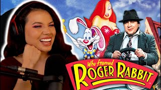 ACTRESS REACTS to WHO FRAMED ROGER RABBIT (1988) *FIRST TIME WATCHING* MOVIE REACTION
