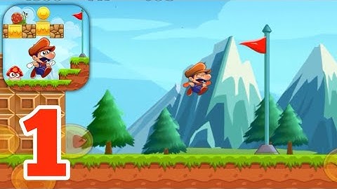 Super Bino Go: Running Game Gameplay Walkthrough part 1 (Android, IOS)