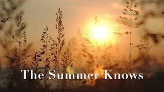 The Summer Knows (Legrand) Backing track + music sheet