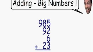 Adding - Large Numbers