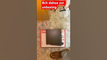 8ch dahua xvr unboxing🥰#shorts