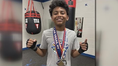Junior Olympic gold medal boxer Josiah Gordon