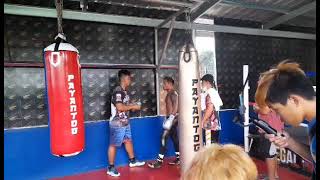 Quadro Alas John Riel Casimero mitts by Jayson Casimero preparation for May 13 fight at Okada Manila