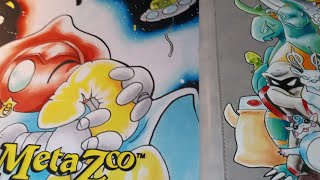 Binder of 60 MetaZoo decks unique cards