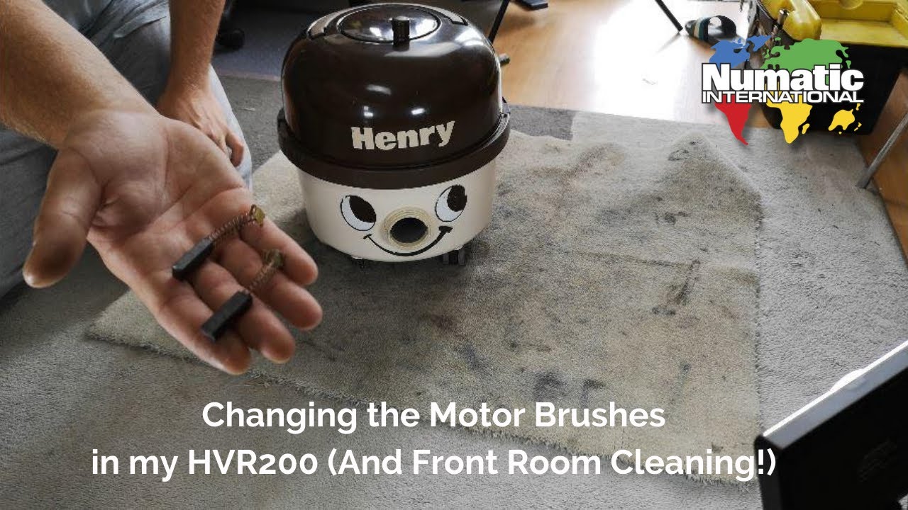 Carbon Brushes for Vacuum Numatic Henry HVR200 Hetty HET200-22 NRV200-22 G15 