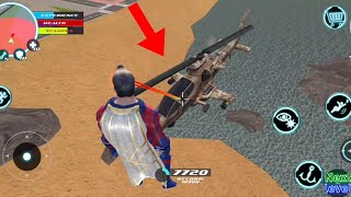 Superhero by naxeex ltd/Superhero vs military  Helicopter/Superhero battle for justice/Gameplay HD. screenshot 3