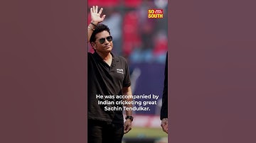David Beckham Accompanies Sachin Tendulkar At Wankhade Stadium | #CWC2023 #IndvsNZ SoSouth
