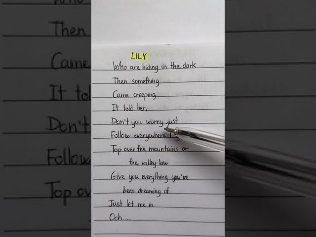 Alan Walker, K-391 & Emelie Hollow - Lily (Lyrics Music 2021) class=