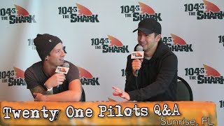 Twenty One Pilots - The Bandito Tour - Sunrise Press Conference Q&A