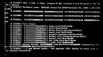 Linux Kernel Panic Error Fix | Possible fix