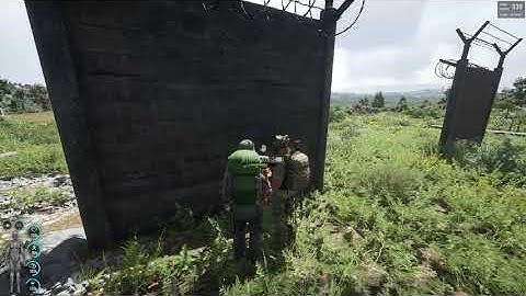 SCUM  C4 Test. Brick Walls and Concrete